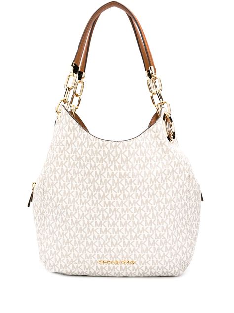 michael kors tote chain|Michael Kors Tote with zipper.